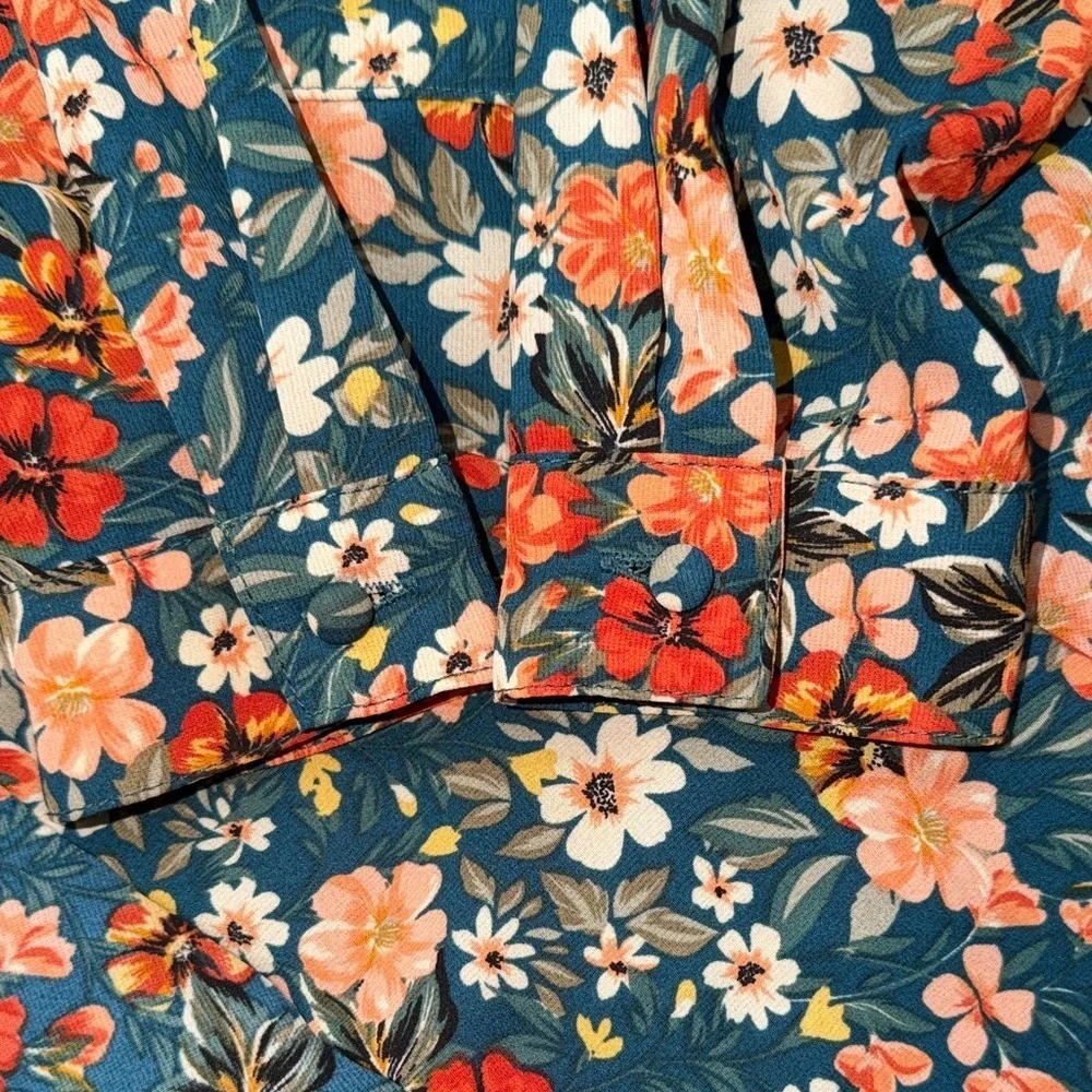 Ivy City Co Mini Naomi Floral Dress with Puff Ruffle Sleeves, 6/7